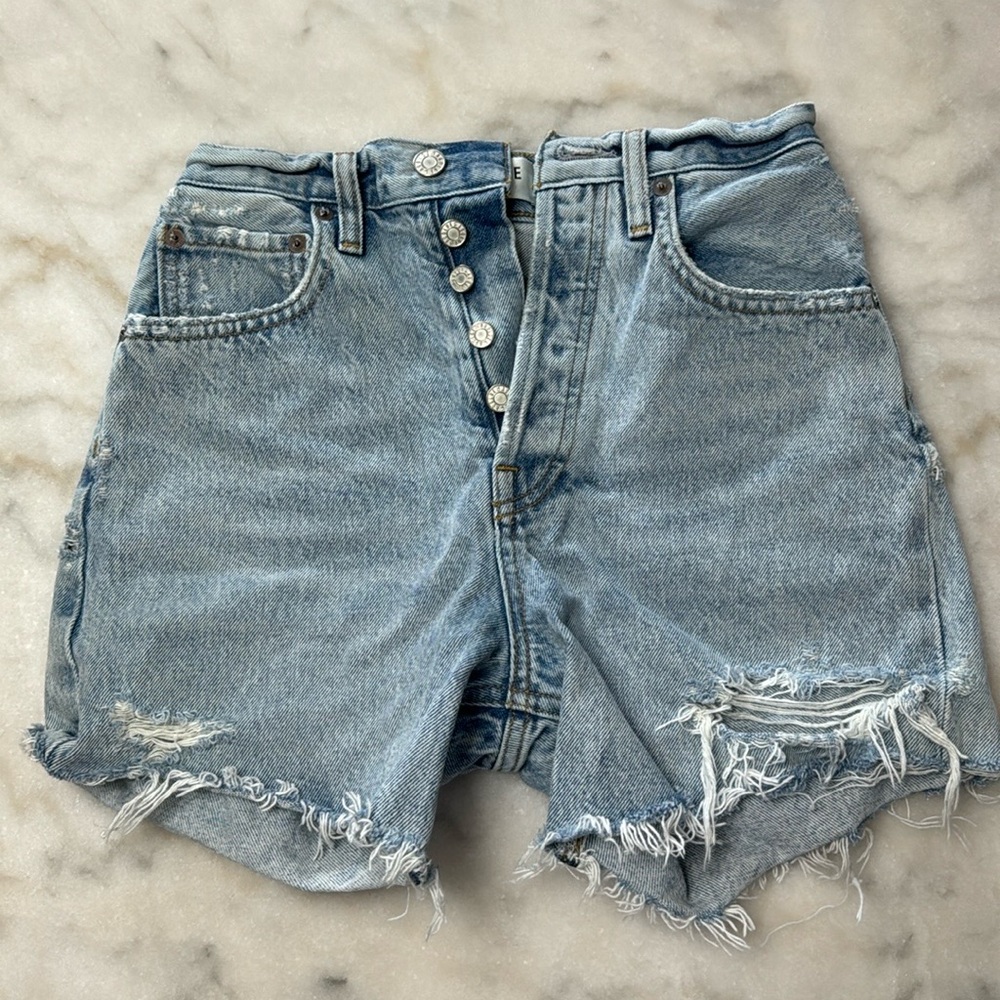 Agolde High Rise Jean Short